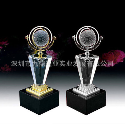 【新款水晶奖杯荣誉奖品 年会表彰 周年庆典 商务礼品】价格,厂家,图片,水晶工艺品,深圳市九鼎通业实业发展-